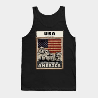 make a journey to USA Tank Top